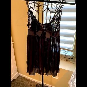 Victoria’s Secret black lingerie size medium